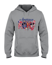 4th Of July Patriotic Doodle American Momo Hooded Sweatshirt tile