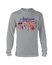 Patriotic Doodle 4th Of July American Mema Long Sleeve Tee tile