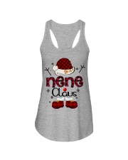Nene Claus-Red Plaid Ladies Flowy Tank tile