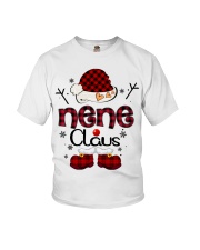 Nene Claus-Red Plaid Youth T-Shirt tile