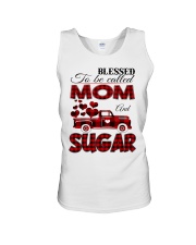 Blessed To Be Called Mom And SUGAR Unisex Tank tile