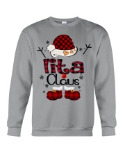 Lita Claus-Red Plaid Crewneck Sweatshirt tile
