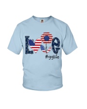 Love GG Life 4th Of July Youth T-Shirt tile