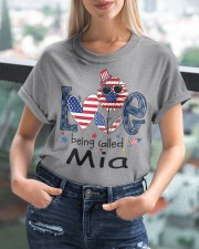 Love Being Called Mia Life 4th Of July Classic T-Shirt custom-t-shirts-classic-lifestyle-front-399