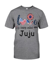 Love Being Called Juju Flag Classic T-Shirt front