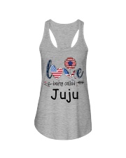 Love Being Called Juju Flag Ladies Flowy Tank tile
