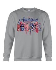 Patriotic Doodle 4th Of July American Mom-Mom Crewneck Sweatshirt tile