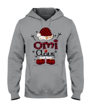 Omi Claus-Red Plaid Hooded Sweatshirt tile