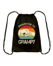 Promoted To Grampy Drawstring Bag tile