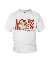 Love Nanilife-Santa Art Youth T-Shirt tile