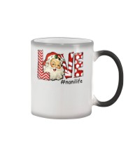 Love Nanilife-Santa Art Color Changing Mug tile