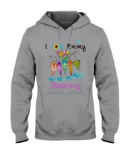 Umbrella - I Love Being Nanny Hooded Sweatshirt tile