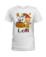 Thankful Blessed Lolli Ladies T-Shirt tile
