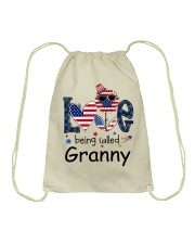 Love Being Called Granny Life 4th Of July Drawstring Bag tile