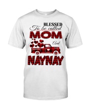 Blessed To Be Called Mom And NAYNAY Premium Fit Mens Tee tile