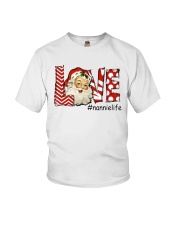 Love Nannielife-Santa Art Youth T-Shirt tile