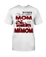 Blessed To Be Called Mom And MEMOM Premium Fit Mens Tee tile