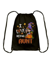 I Love Being Aunt-Pumpkin Art Drawstring Bag tile