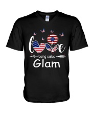 Love Being Called Glam V-Neck T-Shirt tile