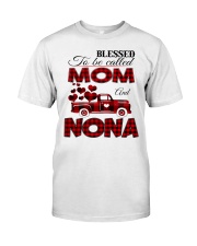 Blessed To Be Called Mom And NONA Premium Fit Mens Tee tile