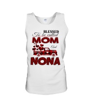 Blessed To Be Called Mom And NONA Unisex Tank tile