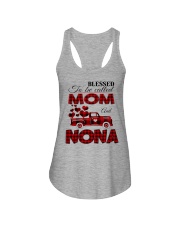 Blessed To Be Called Mom And NONA Ladies Flowy Tank tile