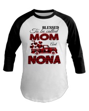 Blessed To Be Called Mom And NONA Baseball Tee tile