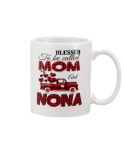 Blessed To Be Called Mom And NONA Mug tile