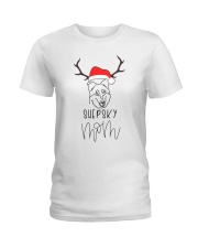 Shepsky - Dog Mom Ladies T-Shirt tile