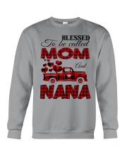 Blessed To Be Called Mom And NANA Crewneck Sweatshirt tile