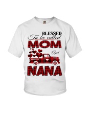 Blessed To Be Called Mom And NANA Youth T-Shirt tile