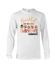 Thankful For My Little Turkeys Nonnylife Long Sleeve Tee tile