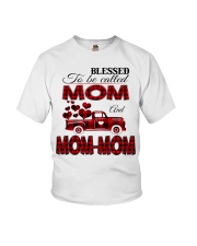 Blessed To Be Called Mom And MOM-MOM Youth T-Shirt tile