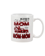 Blessed To Be Called Mom And MOM-MOM Mug tile
