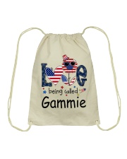 Love Being Called Gammie Life 4th Of July Drawstring Bag tile