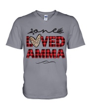 One Loved AMMA V-Neck T-Shirt tile