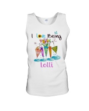 Umbrella - I Love Being Lolli Unisex Tank tile
