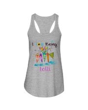 Umbrella - I Love Being Lolli Ladies Flowy Tank tile