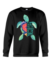 Turtle - Be An Emme Crewneck Sweatshirt tile