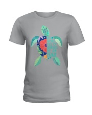 Turtle - Be An Emme Ladies T-Shirt tile