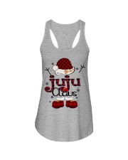 Juju Claus-Red Plaid Ladies Flowy Tank tile