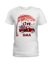 Valentine - I Love Being A Gma Ladies T-Shirt tile