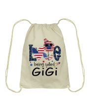 Love Being Called Gigi Life 4th Of July Drawstring Bag tile