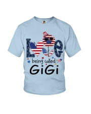 Love Being Called Gigi Life 4th Of July Youth T-Shirt tile