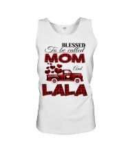 Blessed To Be Called Mom And LALA Unisex Tank tile