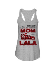 Blessed To Be Called Mom And LALA Ladies Flowy Tank tile