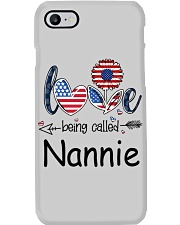 Love Being Called Nannie Flag Phone Case tile