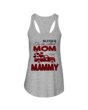 Blessed To Be Called Mom And MAMMY Ladies Flowy Tank tile