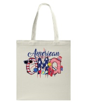 Patriotic Doodle 4th Of July American Oma Tote Bag tile