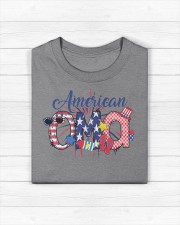 Patriotic Doodle 4th Of July American Oma Classic T-Shirt custom-t-shirts-classic-lifestyle-front-343
